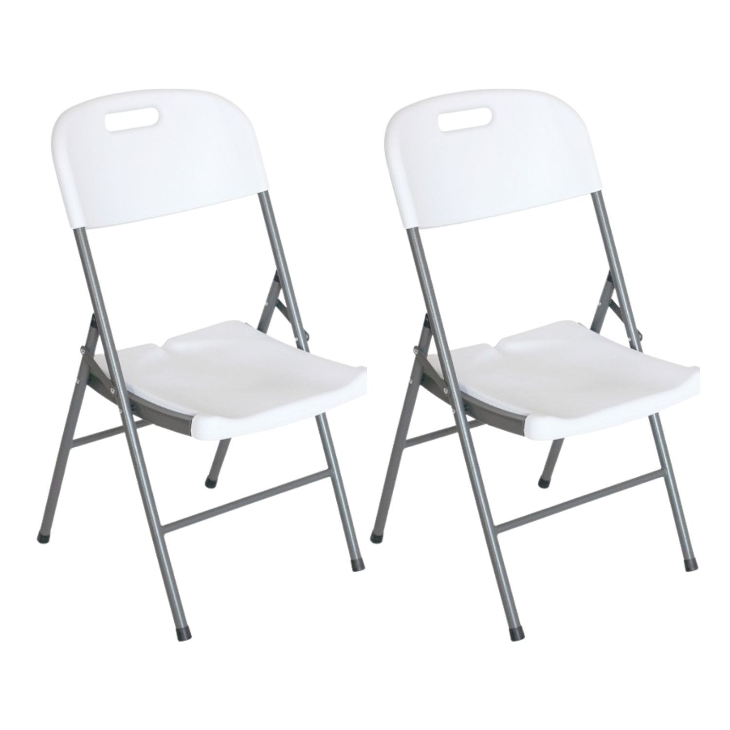 Pack 2 Sillas Plegables con Asa 47x58x87cm Thinia Home Sillas Plegables 1